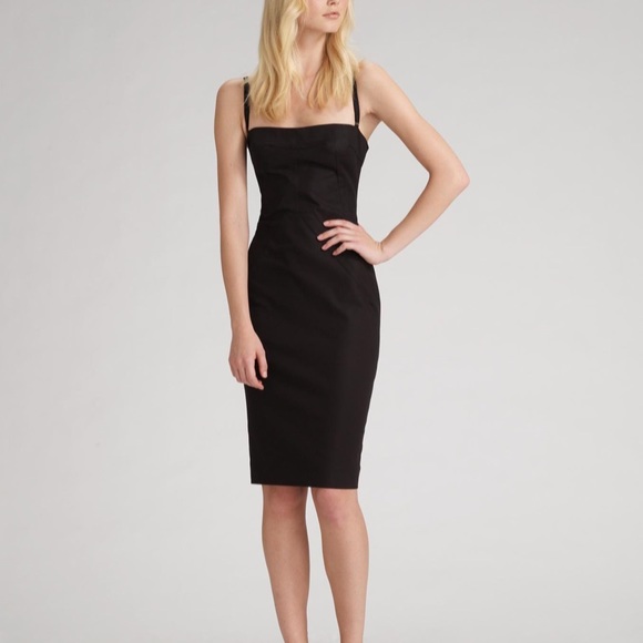 dolce gabbana black dress